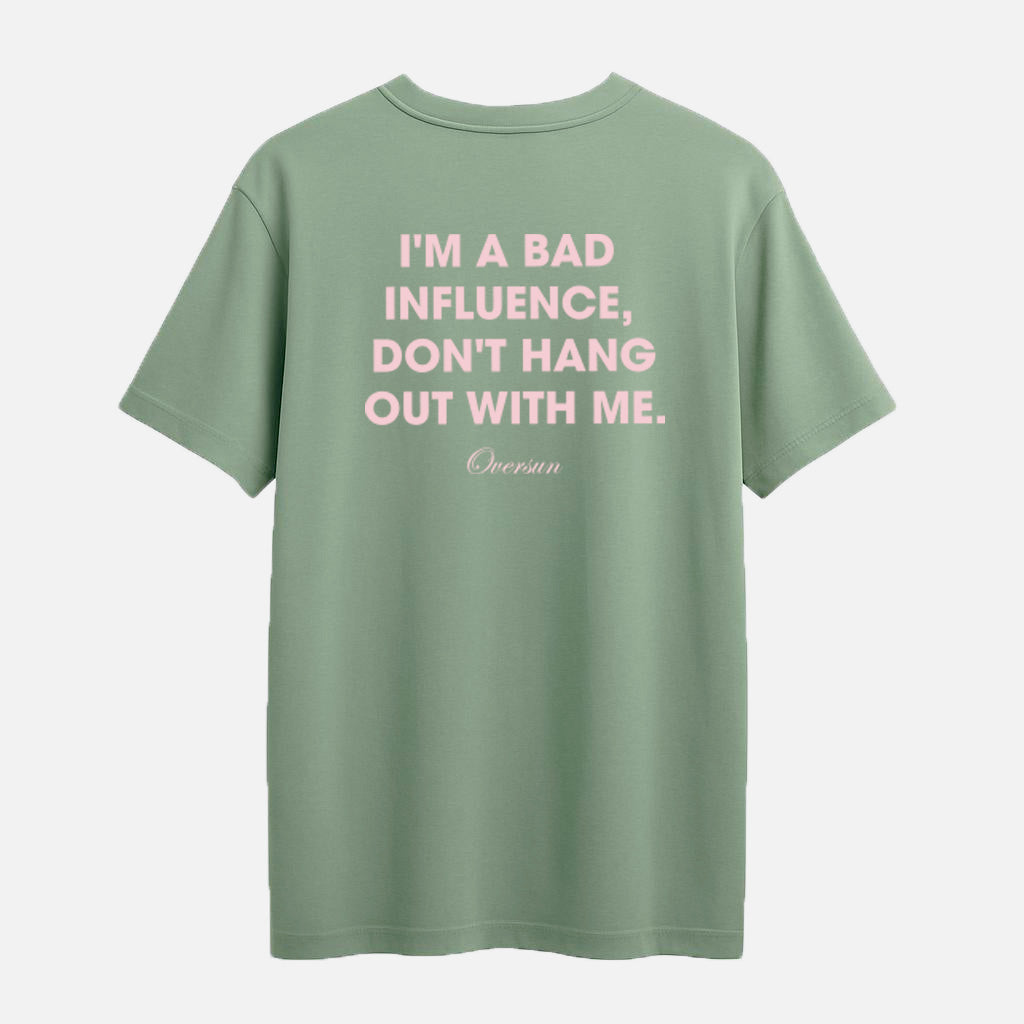 ICEBERG GREEN BAD INFLUENCE TEE