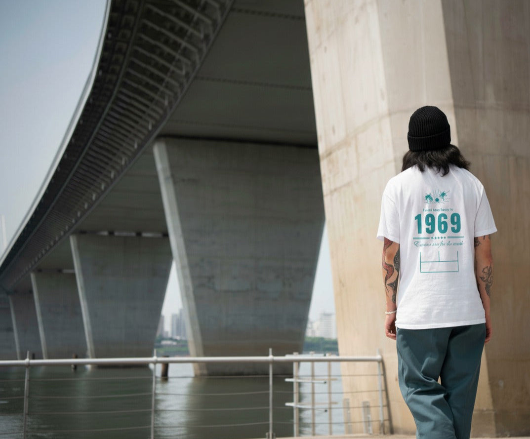 PADEL WAS BORN TEE - WHITE