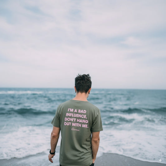 ICEBERG GREEN BAD INFLUENCE TEE