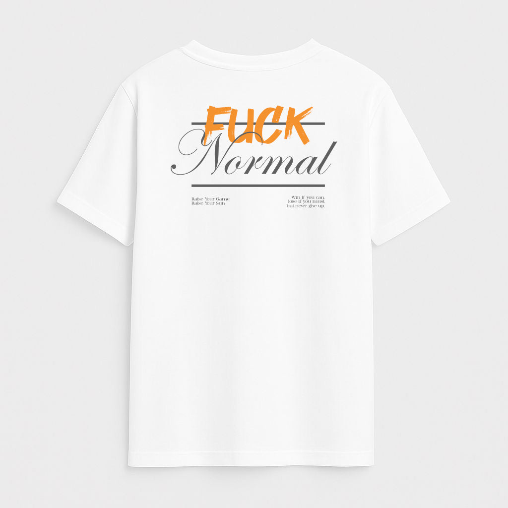 FUCK NORMAL TEE - WHITE