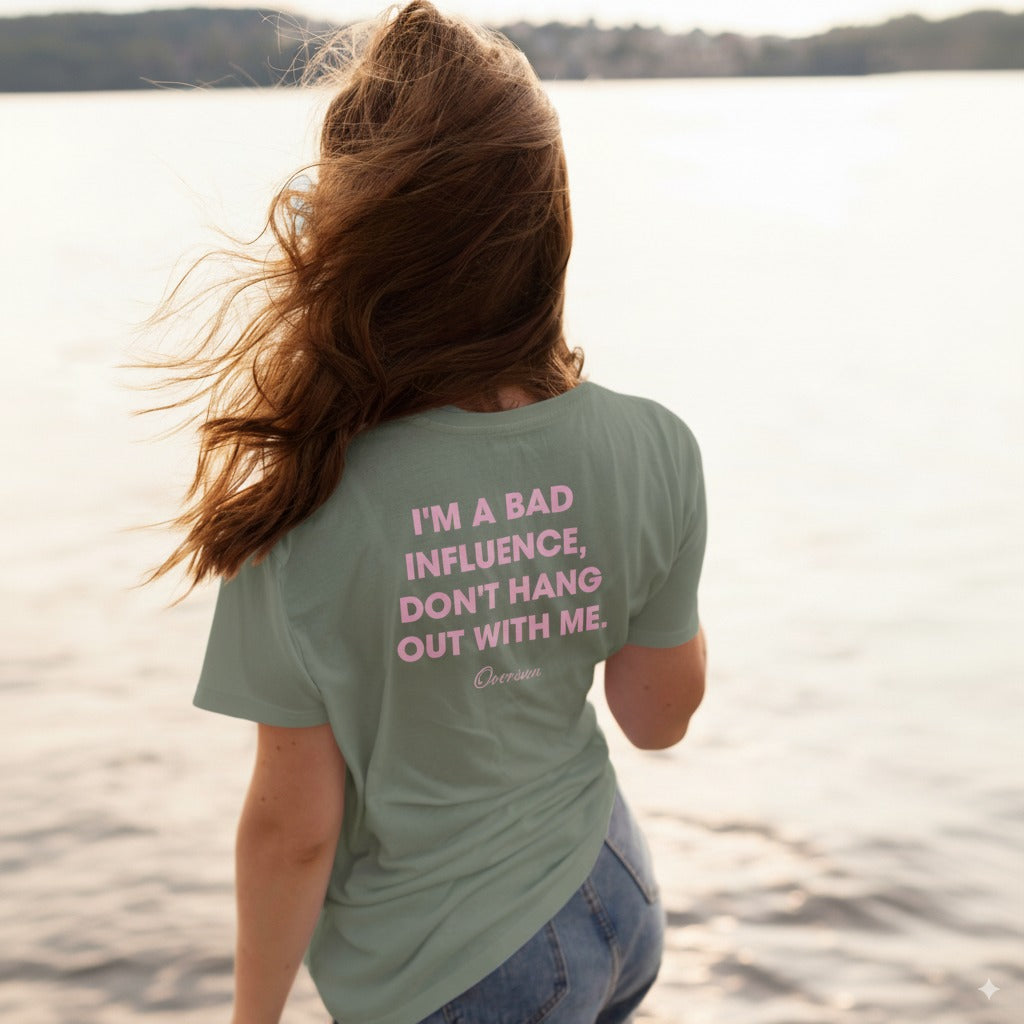 ICEBERG GREEN BAD INFLUENCE TEE