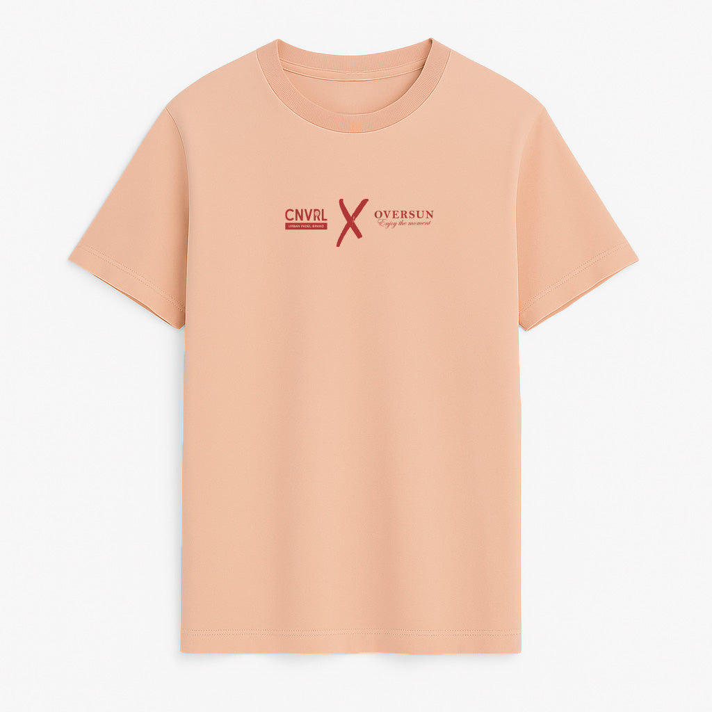 PADEL WAS BORN TEE - PEACH