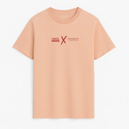 PADEL WAS BORN TEE - PEACH